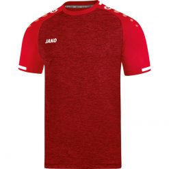 Jako Trikot Prestige - rot meliert/weiß