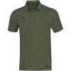 Jako Premium Basics Polo - khaki meliert
