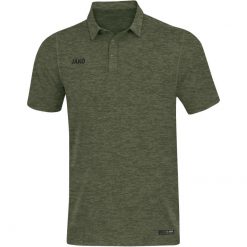 Jako Premium Basics Polo - khaki meliert