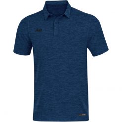 Jako Premium Basics Polo - marine meliert
