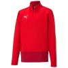 Puma teamGoal 23 Training 1/4 Zip Top - puma red