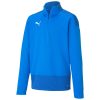 Puma teamGoal 23 Training 1/4 Zip Top - electric blue lemonade