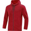 Jako Premium Basics Kapuzenjacke - rot meliert
