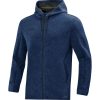 Jako Premium Basics Kapuzenjacke - marine meliert