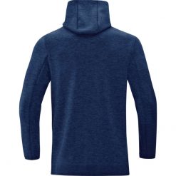 Alternative view of Jako Premium Basics Kapuzenjacke - marine meliert