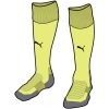Puma Liga Socks Core Stutzen fizzy yellow-puma black