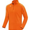 Jako Classico Ziptop - neonorange
