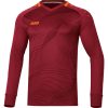 Jako Goal Torwarttrikot - weinrot/neonorange