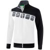 Erima 5-C Präsentationsjacke - white/black/dark grey