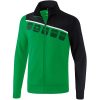 Erima 5-C Polyesterjacke - smaragd/black/white