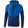 Erima Squad Tracktop Jacke Mit Kapuze - new royal/new navy