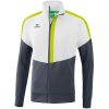 Erima Squad Worker Trainingsjacke - white/slate grey/bio lime