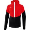 Erima Squad Kapuzensweat - red/black/white