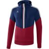 Erima Squad Kapuzensweat - new navy/bordeaux/silver grey