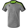 Erima Liga Line 2.0 T-Shirt - greymelange/black/green gecko