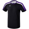 Erima Liga Line 2.0 T-Shirt - black/dark violet/white
