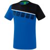 Erima 5-C T-Shirt - new royal/black/white