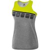 Erima 5-C Tank Top - grey melange/lime pop/black