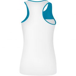 Alternative view of Erima 5-C Tank Top - white/oriental blue/colonial blue