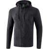 Erima Fleecejacke - black melange