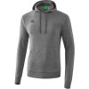 Erima Basic Kapuzensweatshirt - grey-melange