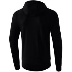 Alternative view of Erima Basic Kapuzenjacke - black