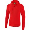 Erima Basic Kapuzenjacke - red