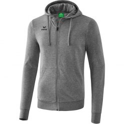 Erima Basic Kapuzenjacke - grey-melange