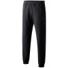 Erima Sweatpant Mit Bündchen - schwarz