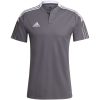 adidas Tiro 21 Polo - team grey four mel