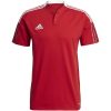 adidas Tiro 21 Polo - team power red