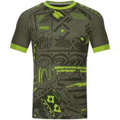 Jako Trikot Tropicana - khaki/neongrün