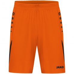 Jako Sporthose Challenge - neonorange/schwarz