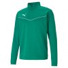 Puma teamRise 1/4 Zip Top - pepper green