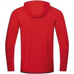 Alternative view of Jako Challenge Trainingsjacke mit Kapuze - rot/schwarz