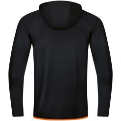 Alternative view of Jako Challenge Trainingsjacke mit Kapuze - schwarz/neonorange