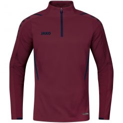 Jako Challenge Ziptop - maroon/marine