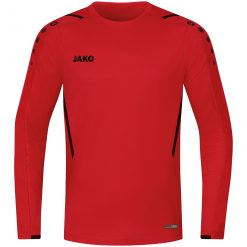 Jako Challenge Sweat - rot/schwarz