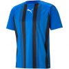 Puma teamLiga Striped Trikot Jersey - electric blue lemonade