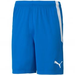 Puma teamLiga Short - electric blue lemonade