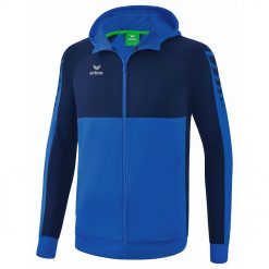 Erima Six Wings Trainingsjacke Mit Kapuze - new royal/new navy