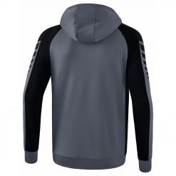 Alternative view of Erima Six Wings Trainingsjacke Mit Kapuze - slate grey/black