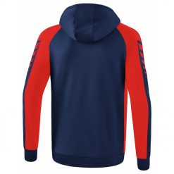 Alternative view of Erima Six Wings Trainingsjacke Mit Kapuze - new navy/red