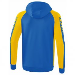 Alternative view of Erima Six Wings Trainingsjacke Mit Kapuze - new royal/yellow