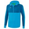 Erima Six Wings Trainingsjacke Mit Kapuze - curacao/mykonos