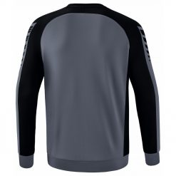 Alternative view of Erima Six Wings Sweatshirt - slate grey/black