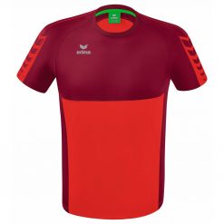 Erima Six Wings T-Shirt - red/bordeaux
