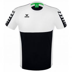 Erima Six Wings T-Shirt - black/white