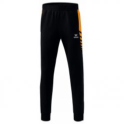 Erima Six Wings Worker Trainingshose - black/new orange