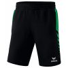 Erima Six Wings Worker Short - black/smaragd